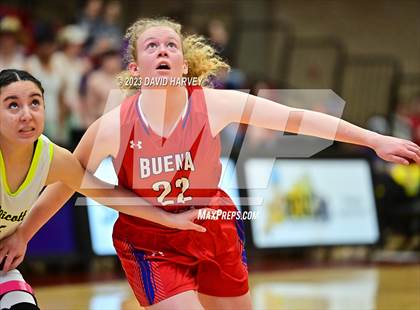 Thumbnail 1 in (CHSAA 3A Girls Basketball Round One) Buena Vista vs Ellicott photogallery.