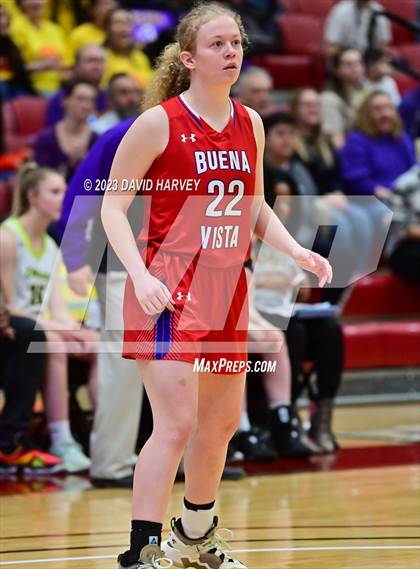 Thumbnail 2 in (CHSAA 3A Girls Basketball Round One) Buena Vista vs Ellicott photogallery.