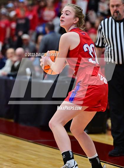 Thumbnail 3 in (CHSAA 3A Girls Basketball Round One) Buena Vista vs Ellicott photogallery.