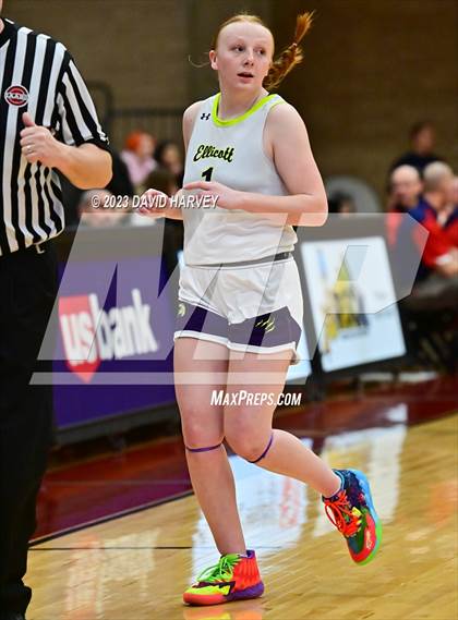 Thumbnail 1 in (CHSAA 3A Girls Basketball Round One) Buena Vista vs Ellicott photogallery.