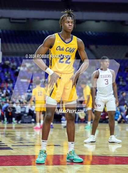 Thumbnail 3 in Silsbee vs. Oak Cliff Faith Family Academy (UIL 4A Basketball Final) photogallery.