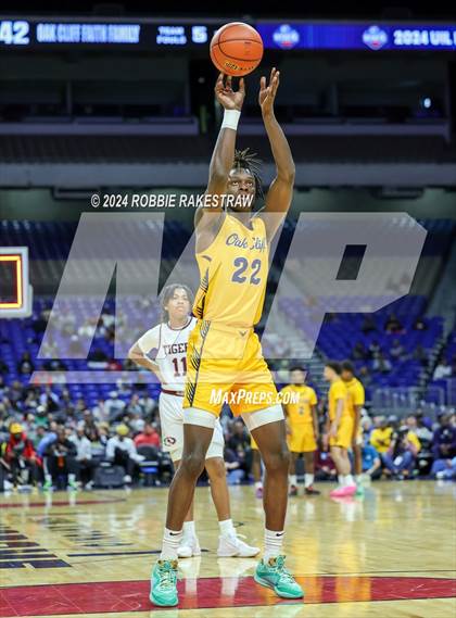 Thumbnail 2 in Silsbee vs. Oak Cliff Faith Family Academy (UIL 4A Basketball Final) photogallery.