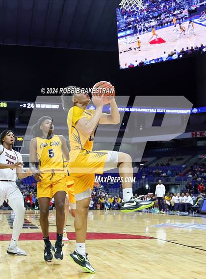Thumbnail 2 in Silsbee vs. Oak Cliff Faith Family Academy (UIL 4A Basketball Final) photogallery.