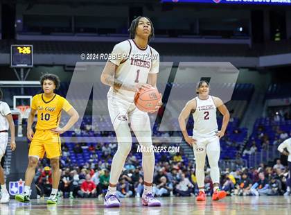 Thumbnail 2 in Silsbee vs. Oak Cliff Faith Family Academy (UIL 4A Basketball Final) photogallery.