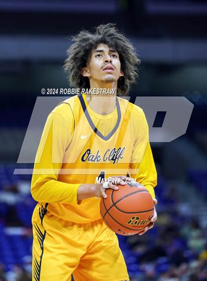Thumbnail 2 in Silsbee vs. Oak Cliff Faith Family Academy (UIL 4A Basketball Final) photogallery.