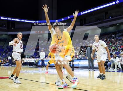 Thumbnail 3 in Silsbee vs. Oak Cliff Faith Family Academy (UIL 4A Basketball Final) photogallery.