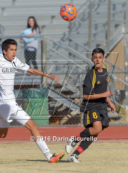 Thumbnail 3 in Tolleson @ Gilbert (AIA Division 1 Quarterfinals) photogallery.
