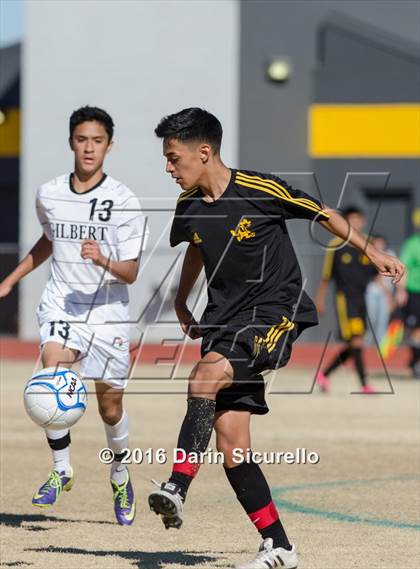 Thumbnail 1 in Tolleson @ Gilbert (AIA Division 1 Quarterfinals) photogallery.