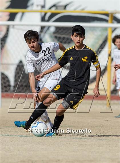 Thumbnail 2 in Tolleson @ Gilbert (AIA Division 1 Quarterfinals) photogallery.