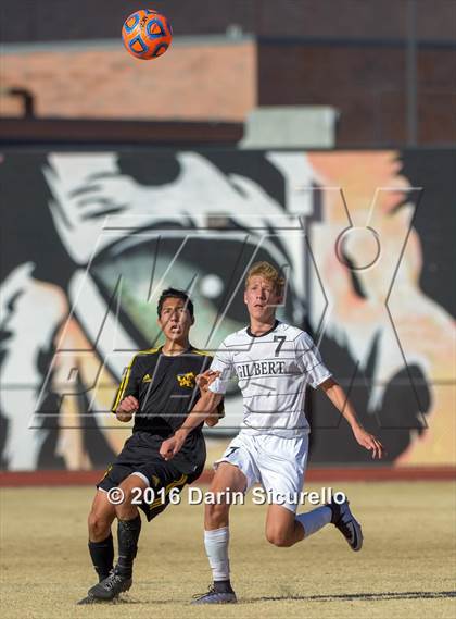 Thumbnail 2 in Tolleson @ Gilbert (AIA Division 1 Quarterfinals) photogallery.