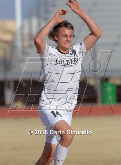 Thumbnail 3 in Tolleson @ Gilbert (AIA Division 1 Quarterfinals) photogallery.