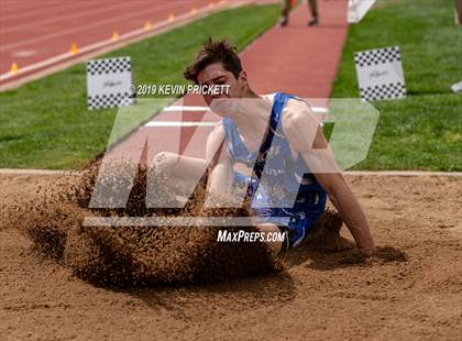 Thumbnail 1 in CHSAA Track and Field 2A Championships (Boys Long Jump) photogallery.