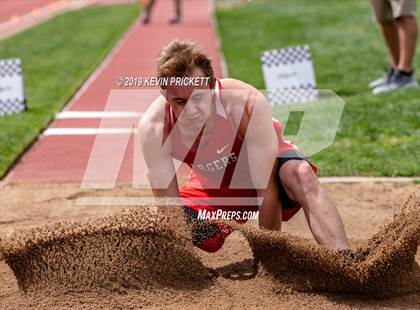 Thumbnail 3 in CHSAA Track and Field 2A Championships (Boys Long Jump) photogallery.