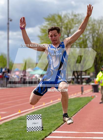 Thumbnail 1 in CHSAA Track and Field 2A Championships (Boys Long Jump) photogallery.