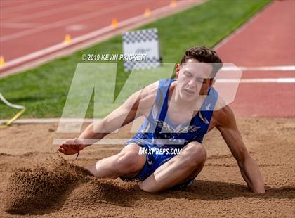 Thumbnail 2 in CHSAA Track and Field 2A Championships (Boys Long Jump) photogallery.