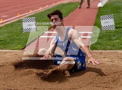 Thumbnail 2 in CHSAA Track and Field 2A Championships (Boys Long Jump) photogallery.