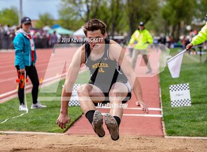 Thumbnail 3 in CHSAA Track and Field 2A Championships (Boys Long Jump) photogallery.