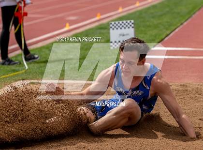 Thumbnail 1 in CHSAA Track and Field 2A Championships (Boys Long Jump) photogallery.