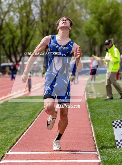 Thumbnail 2 in CHSAA Track and Field 2A Championships (Boys Long Jump) photogallery.