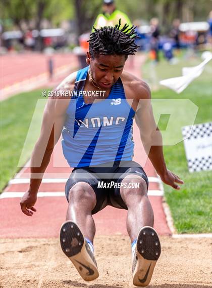 Thumbnail 1 in CHSAA Track and Field 2A Championships (Boys Long Jump) photogallery.