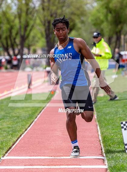 Thumbnail 3 in CHSAA Track and Field 2A Championships (Boys Long Jump) photogallery.