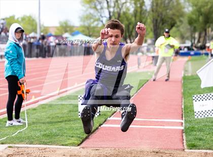 Thumbnail 1 in CHSAA Track and Field 2A Championships (Boys Long Jump) photogallery.