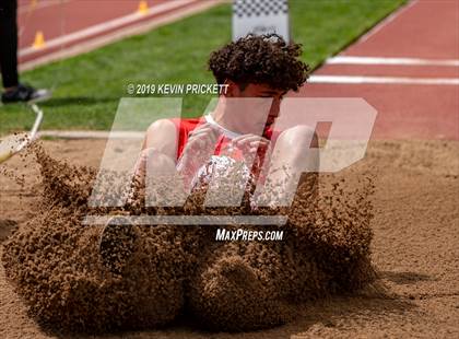 Thumbnail 3 in CHSAA Track and Field 2A Championships (Boys Long Jump) photogallery.