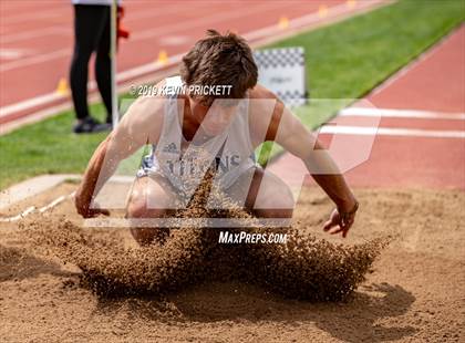 Thumbnail 1 in CHSAA Track and Field 2A Championships (Boys Long Jump) photogallery.