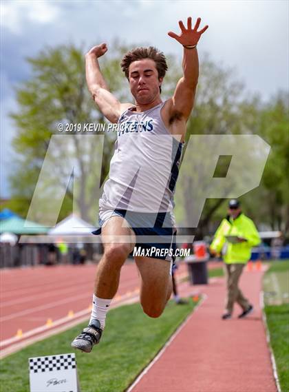 Thumbnail 1 in CHSAA Track and Field 2A Championships (Boys Long Jump) photogallery.