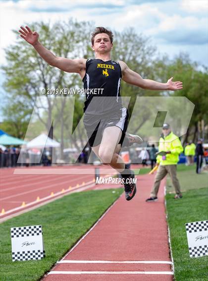 Thumbnail 1 in CHSAA Track and Field 2A Championships (Boys Long Jump) photogallery.