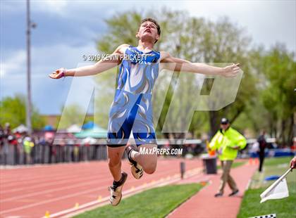 Thumbnail 3 in CHSAA Track and Field 2A Championships (Boys Long Jump) photogallery.
