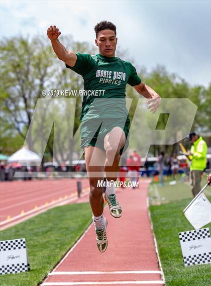 Thumbnail 3 in CHSAA Track and Field 2A Championships (Boys Long Jump) photogallery.