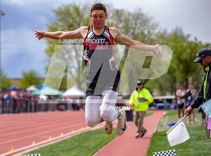 Thumbnail 1 in CHSAA Track and Field 2A Championships (Boys Long Jump) photogallery.