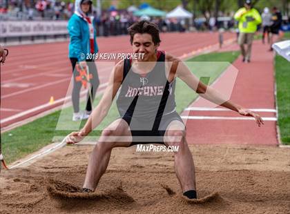 Thumbnail 1 in CHSAA Track and Field 2A Championships (Boys Long Jump) photogallery.