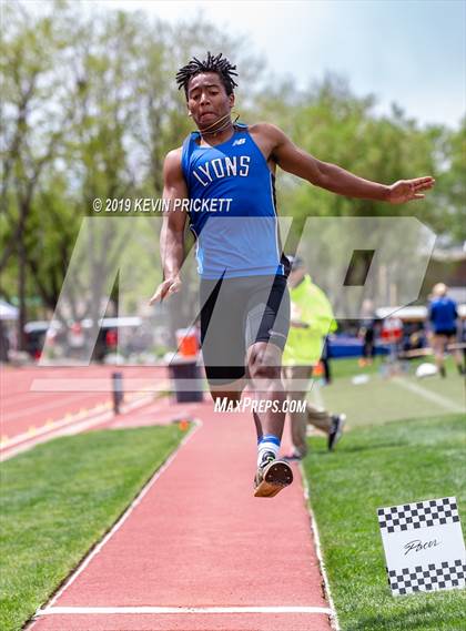 Thumbnail 1 in CHSAA Track and Field 2A Championships (Boys Long Jump) photogallery.