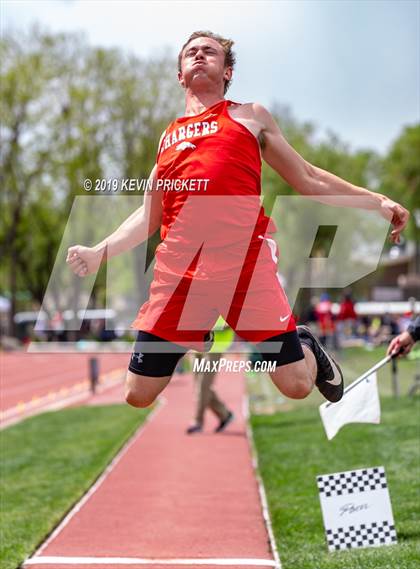 Thumbnail 1 in CHSAA Track and Field 2A Championships (Boys Long Jump) photogallery.