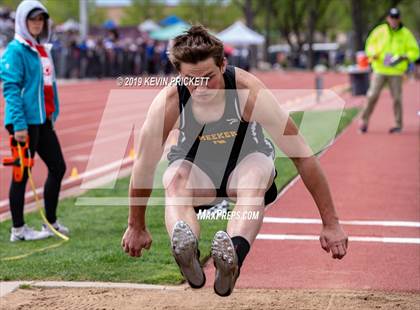 Thumbnail 1 in CHSAA Track and Field 2A Championships (Boys Long Jump) photogallery.