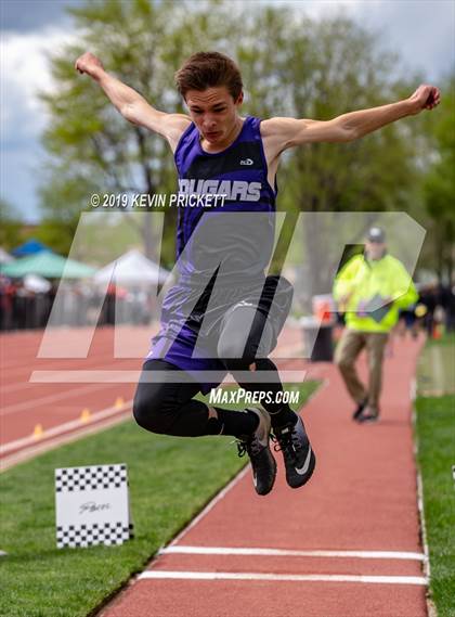 Thumbnail 1 in CHSAA Track and Field 2A Championships (Boys Long Jump) photogallery.