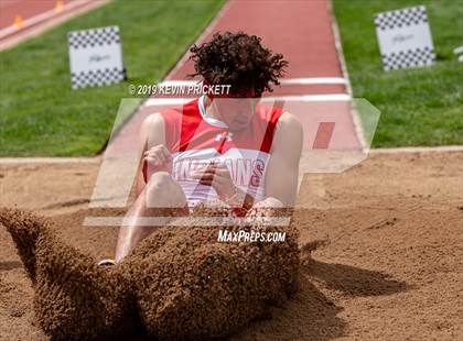 Thumbnail 2 in CHSAA Track and Field 2A Championships (Boys Long Jump) photogallery.