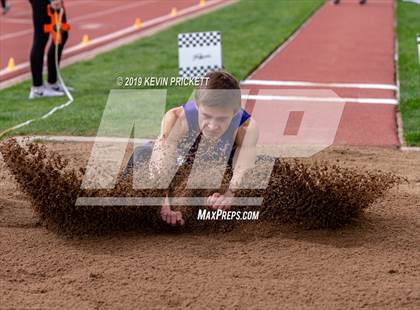Thumbnail 2 in CHSAA Track and Field 2A Championships (Boys Long Jump) photogallery.