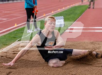 Thumbnail 2 in CHSAA Track and Field 2A Championships (Boys Long Jump) photogallery.