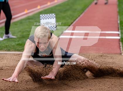 Thumbnail 3 in CHSAA Track and Field 2A Championships (Boys Long Jump) photogallery.