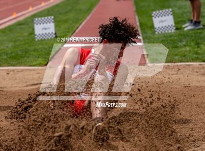 Thumbnail 1 in CHSAA Track and Field 2A Championships (Boys Long Jump) photogallery.