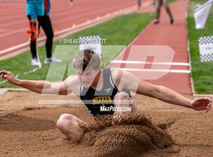 Thumbnail 2 in CHSAA Track and Field 2A Championships (Boys Long Jump) photogallery.