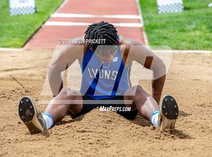 Thumbnail 2 in CHSAA Track and Field 2A Championships (Boys Long Jump) photogallery.