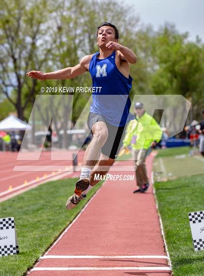 Thumbnail 1 in CHSAA Track and Field 2A Championships (Boys Long Jump) photogallery.