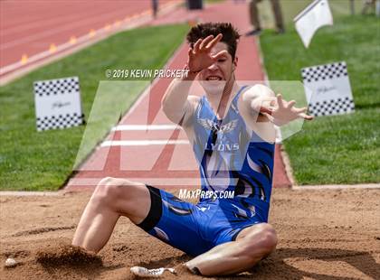Thumbnail 2 in CHSAA Track and Field 2A Championships (Boys Long Jump) photogallery.