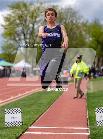 Thumbnail 3 in CHSAA Track and Field 2A Championships (Boys Long Jump) photogallery.
