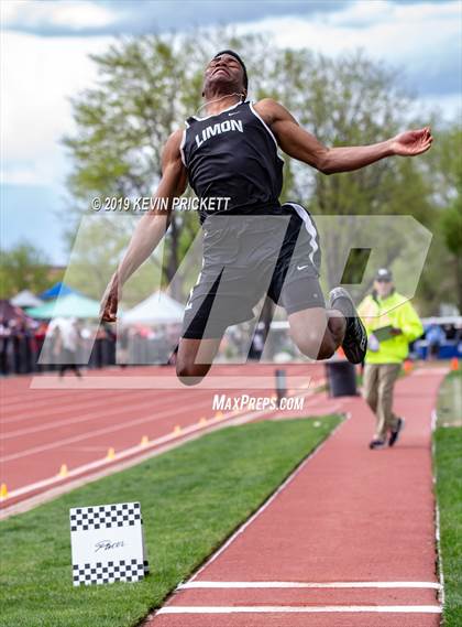 Thumbnail 1 in CHSAA Track and Field 2A Championships (Boys Long Jump) photogallery.