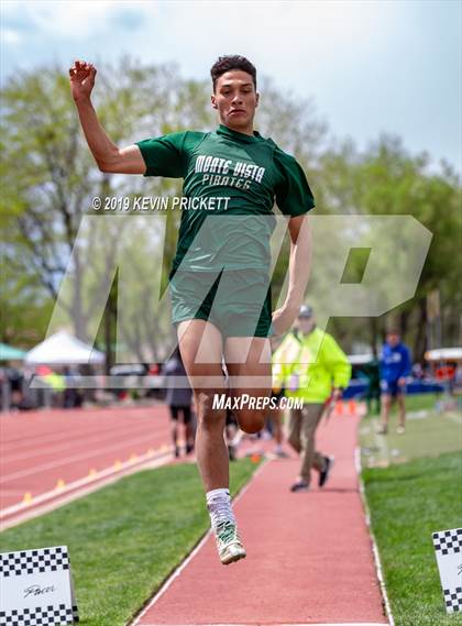 Thumbnail 1 in CHSAA Track and Field 2A Championships (Boys Long Jump) photogallery.